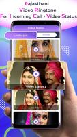 Rajasthani Video Ringtone for Incoming Call Status poster