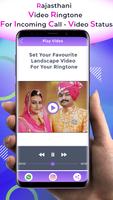 Rajasthani Video Ringtone for Incoming Call Status capture d'écran 1