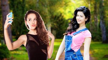Selfie Photos With Telugu Actress Image Editors Affiche