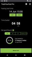 Track Your Fast Pro - Intermit syot layar 1