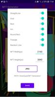 NFT Generator - Coding Art الملصق