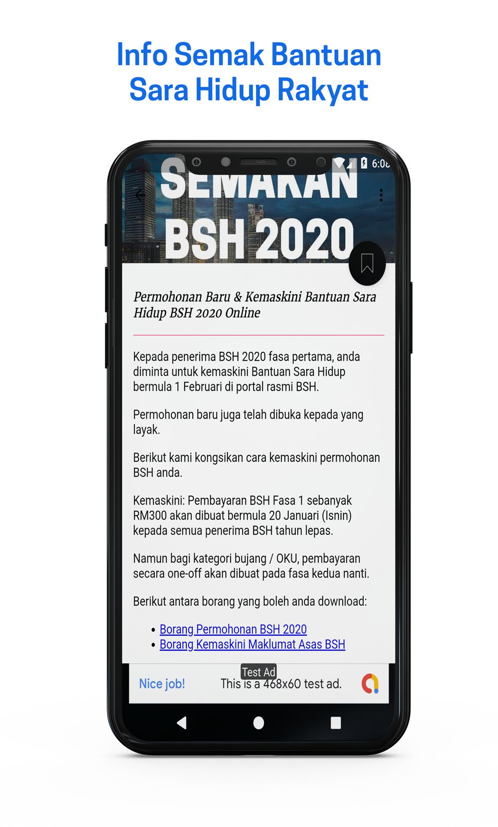 Semakan Info Bsh Bantuan Sara Hidup Malaysia For Android Apk Download