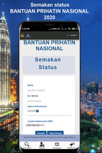 Bantuan Prihatin Nasional Mysemak 2020 For Android Apk Download
