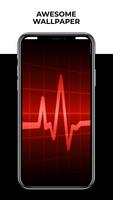 Red Heartbeat Wallpaper 2021 imagem de tela 1