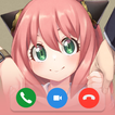 Spy x Family Fake Video Call icon