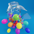 Colorful Crushing 3D icon