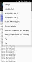 SMS bulk mailings (SMS gateway on your phone) capture d'écran 1