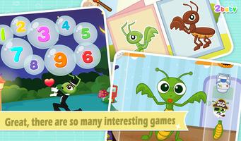 昆虫世界-螳螂 有趣的儿童互动绘本故事书 截圖 2