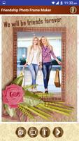 Friendship Photo Frame Maker Poster