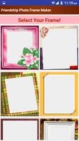 Friendship Photo Frame Maker تصوير الشاشة 2