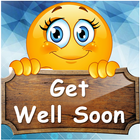 Get Well Soon Cards Maker Free أيقونة