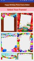 Happy Birthday Photo Frames تصوير الشاشة 2