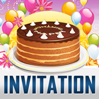 Make Kids Birthday Invitation-icoon