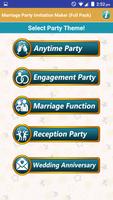 Make Marriage Invitation Cards الملصق