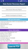 Mobile Forensics Report Maker screenshot 1