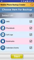 Mobile Phone Excel Backup SMS Contact XLS Maker Affiche