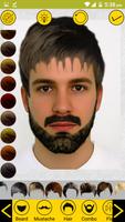 Add Hair Beard Mustache Styles captura de pantalla 3