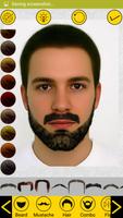 Add Hair Beard Mustache Styles captura de pantalla 2