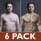 Make Six Pack Photo 6 Abs Body أيقونة