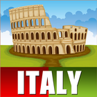 Italy Popular Tourist Places Zeichen