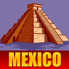 Mexico Popular Tourist Places-icoon