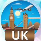 United Kingdom Tourist Places icône