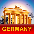 Germany Popular Tourist Places-icoon