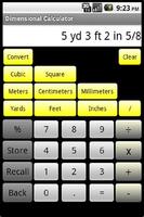 Dimensional Calculator الملصق