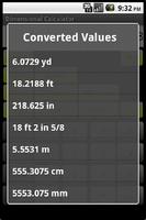 Dimensional Calculator ảnh chụp màn hình 1