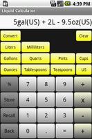 Liquid Calculator Cartaz