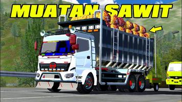 Truck Bos Sawit BUSSID постер