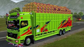 Truck Bos Sawit BUSSID скриншот 1