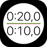 Workout timer - interval tabat-icoon