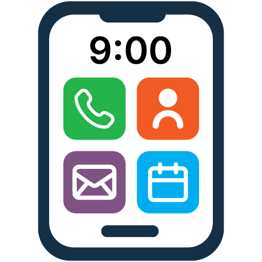 Senior Safety Phone - Big Icon