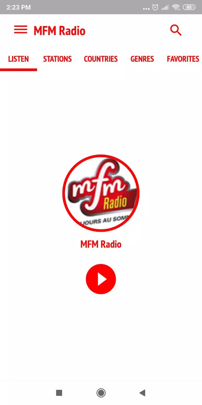 MfM Radio APK pour Android Télécharger