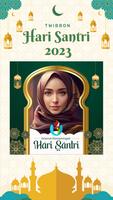 NadiFrame: Twibbon Hari Santri Ekran Görüntüsü 1