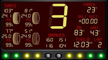 DashMeterPro for rF2 syot layar 1