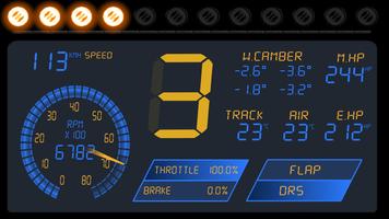 DashMeterPro for rF2 syot layar 2