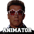 Animator moving stickers