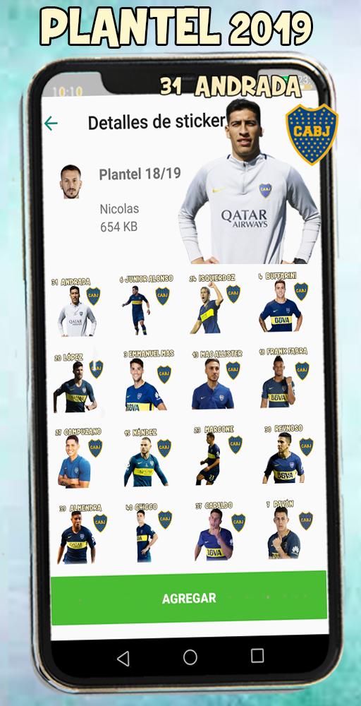 Stickers De Boca Juniors Para Whatsapp For Android Apk - callarse men sos robux in english