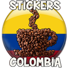 Stickers Colombia أيقونة