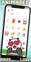 Love Animated 2021 Stickers captura de pantalla 1