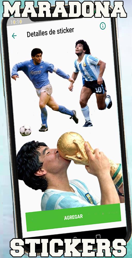 Stickers Diego Maradona APK voor Android Download