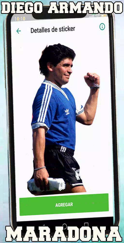 Stickers Diego Maradona APK pour Android Télécharger