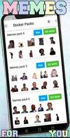 Memes animated 2021 stickers اسکرین شاٹ 1
