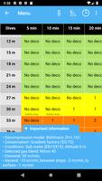 Diveplanner Tec & Rec screenshot 3