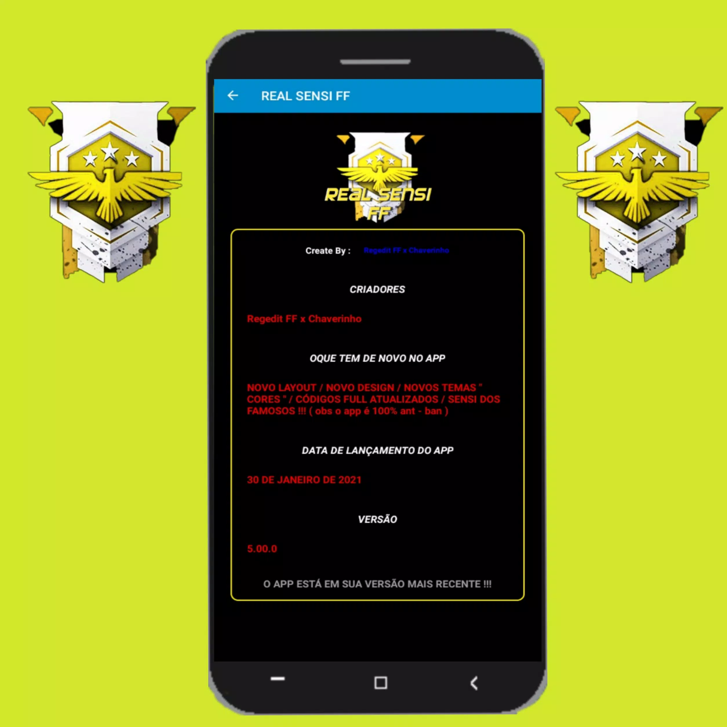 REAL SENSI FF APK for Android Download