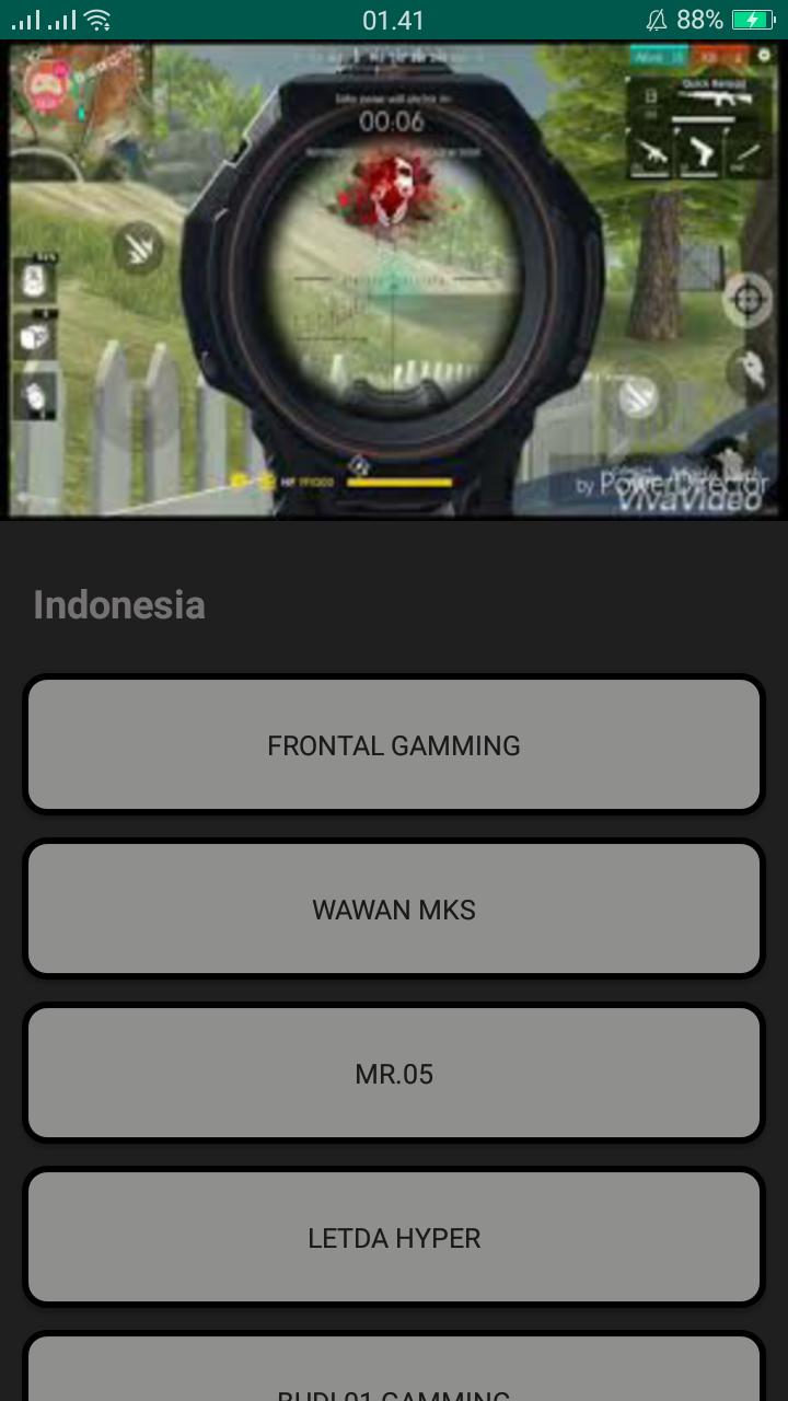 Sensitivitas Pro Player Free Fire For Android Apk Download