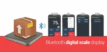 Weight display bluetooth scale