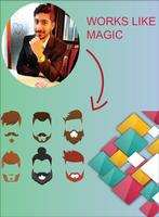 Man Face Photo Editor 2020: Mustache Beard Styler capture d'écran 1